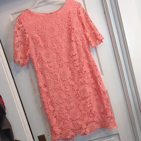 madison leigh | Dresses | Madison Leigh Lace Overlay Short Sleeve Dress |  Poshmark